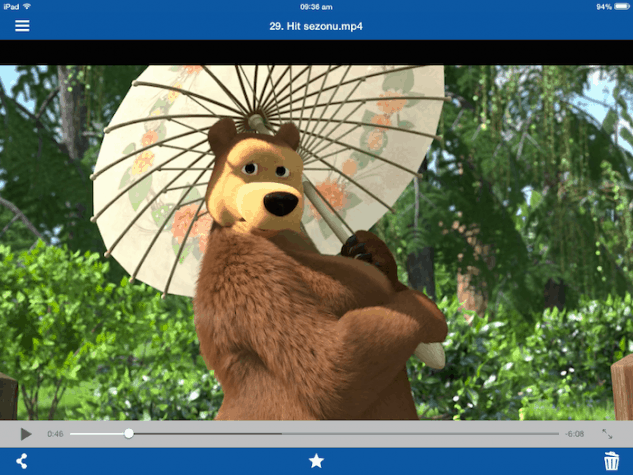Video rendering in the Nextiva Drive iPad app