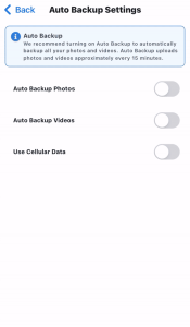 Photobucket Auto Mobile Backup